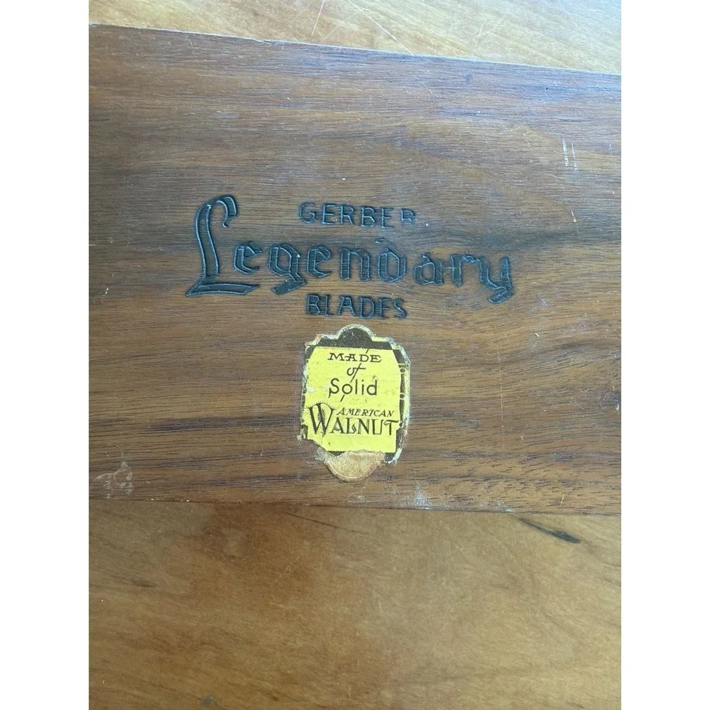 Gerber Legendary Blades vintage gerber